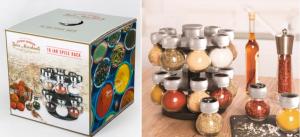 Spice Rack - 16 Jars